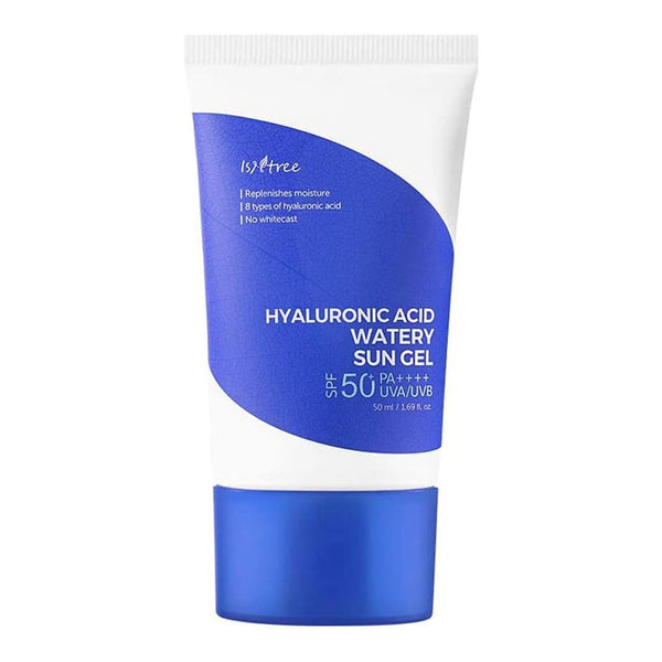 Isntree Hyaluronic Acid Watery Sun Gel - Lightweight SPF 50+ Korean Sunscreen (50ml) for Deep Hydration